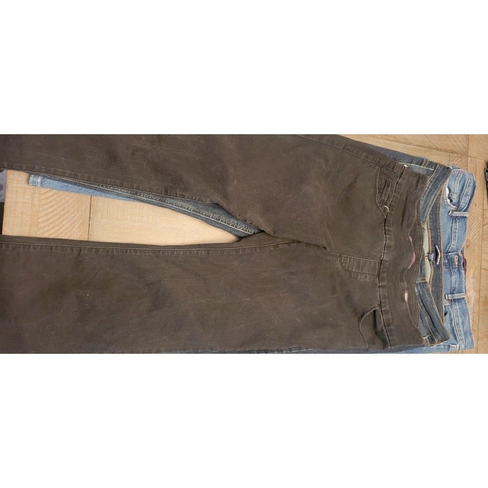 3 Bundle Lot Gloria Vandebilt Calvin Klein Jeans 32x27.5 Boyfriend Amanda Pull O
